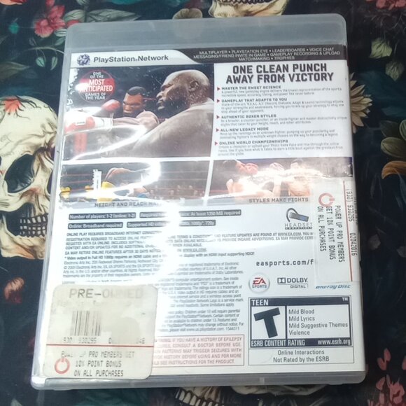 Fight Night Round 4 (PS3) EA Sports Boxing Game Muhammad Ali vs Tyson Complete - Picture 3 of 3